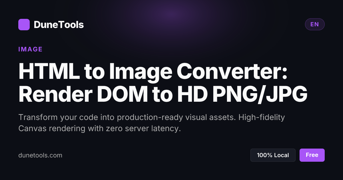 Html O Image HTML to Image Converter – Free Online (PNG/JPG) | DuneTools